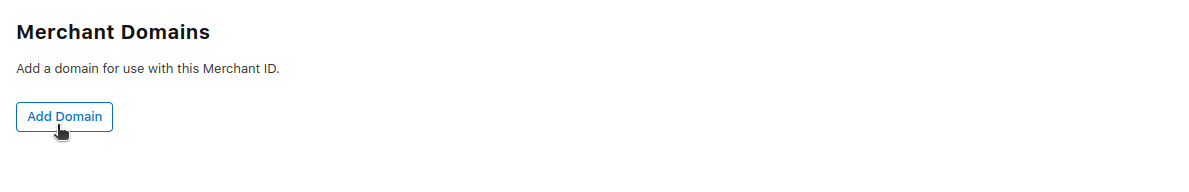 Verify Domain